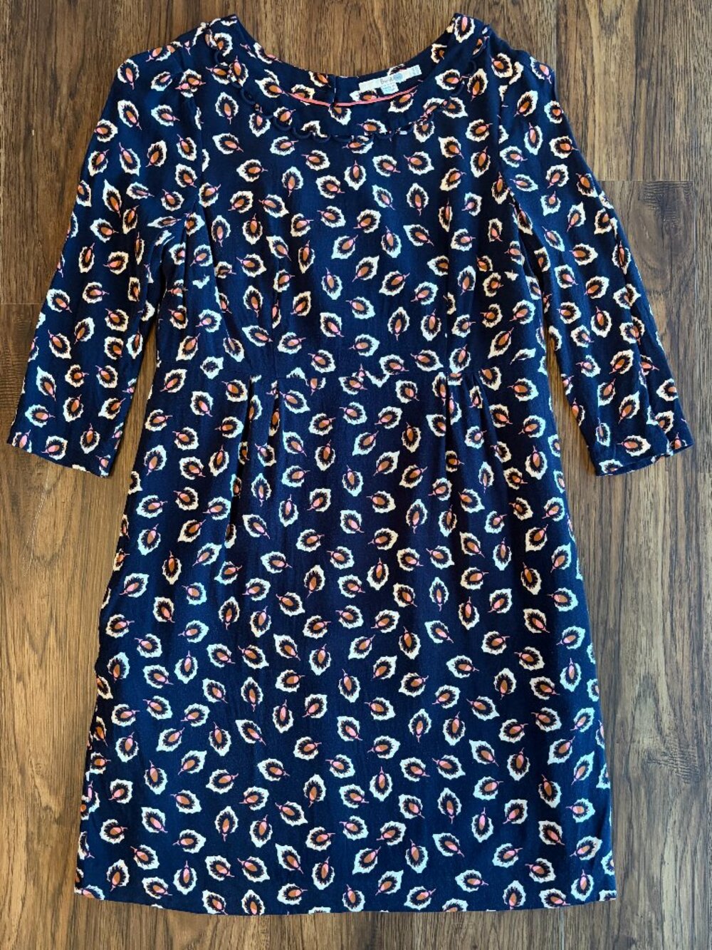 Boden dress 10 blue pink - Picture 2 of 11